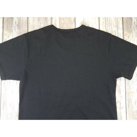 Phiten Titanium T Shirt Mens Size XXS Black Athletic Short Sleeves V Neck Japan - Picture 9 of 9